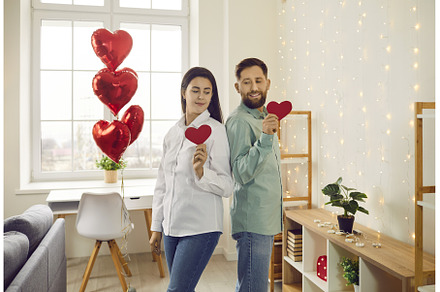 Happy young man and woman in love, a Person Photo by StudioRomantic