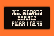 Liong - 4 Fonts Styles, a Slab Serif Font by Dikas Studio (Thumbnail 3 of 12)