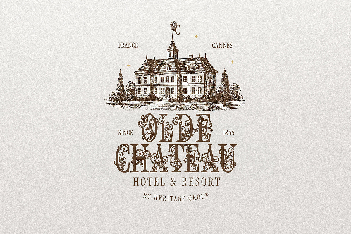 Royal Garden - Swirly Victorian Font, a Serif Font by AndrewPixelType (Photo 5 of 10)