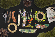 Colors of the forest, a Decorative Illustration by Kuzya's shop (Thumbnail 4 of 6)