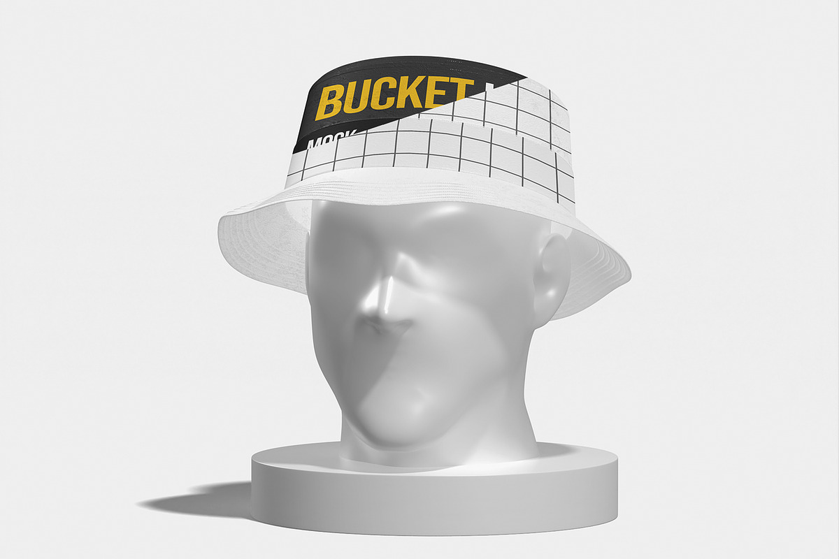Bucket Hat Mockup, a Household Mockup by Unerispace (Photo 2 of 2)