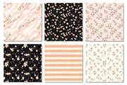 Peach Blossom Floral Digital Paper, a Texture Graphic by Dream Creation (Thumbnail 5 of 6)