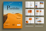 Creative Portfolio Showcase Template, a Magazine Template by MightyDesign (Thumbnail 1 of 6)