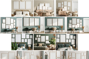 Interior Frame Mockup Bundle - 46