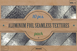 Aluminum Foil HD Textures Pack V.4