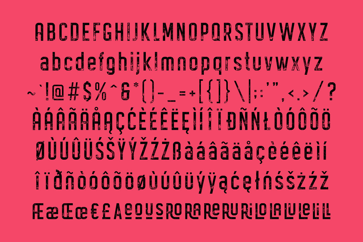 Avantgarde Sans Serif Family, a Sans Serif Font by Graphicdome (Photo 17 of 18)