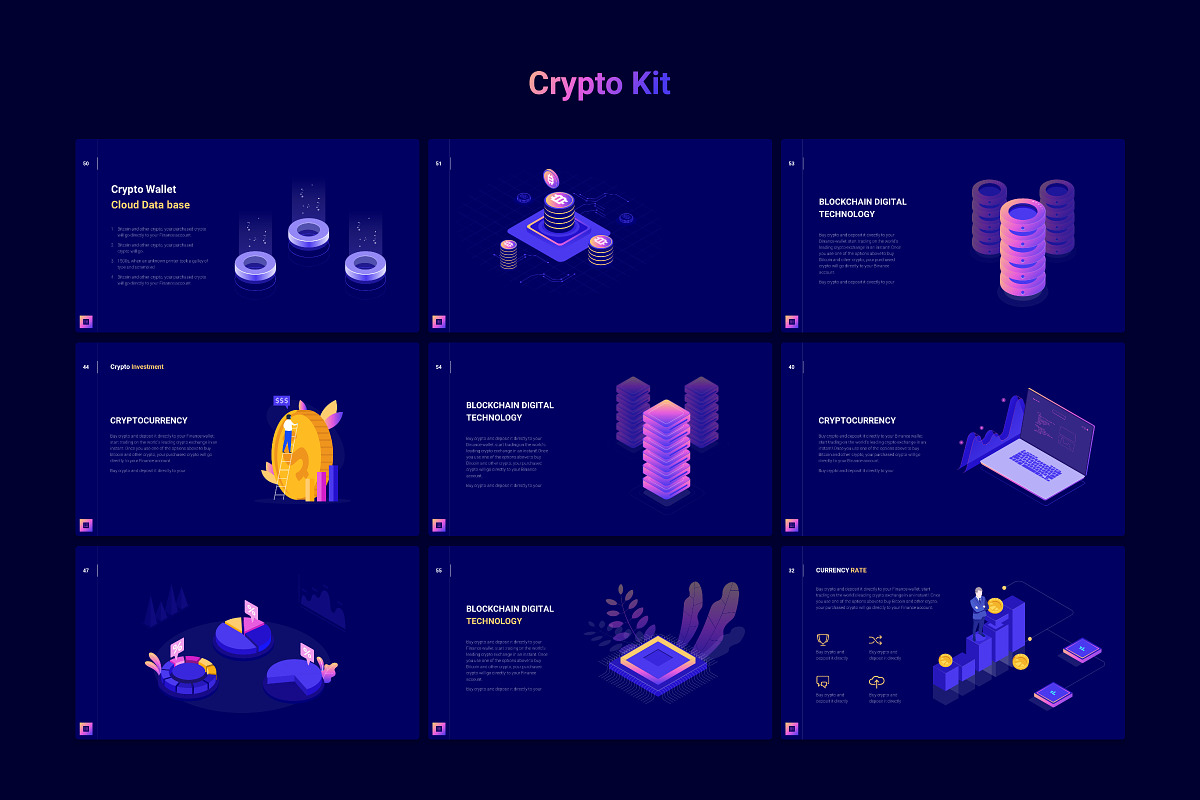 Crypto Infographic, a Presentation Template by TemplateZuu (Photo 7 of 13)