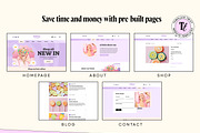 Purple Wix Store Template Bundle, a Wix Template by Template Twist Shop (Thumbnail 7 of 10)