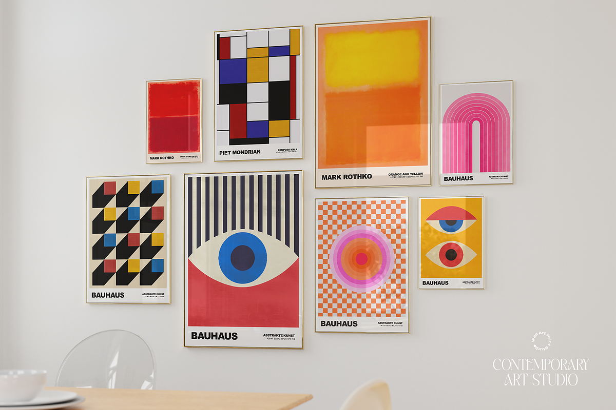 Contemporary Art Bundle 1, a Graphic by Wall Art Print Studio (Photo 5 of 37)