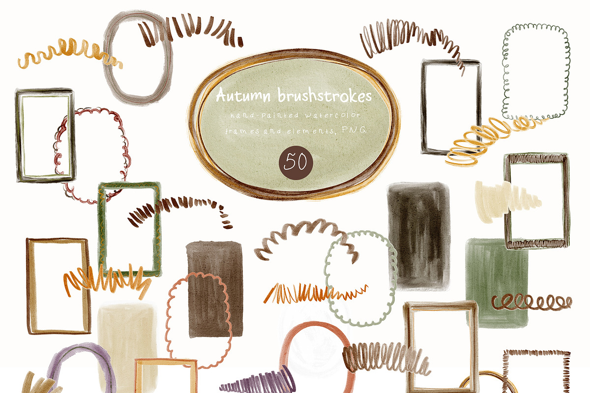 Autumn Hand-painted Backgrounds, a Background Graphic by LenArt (Photo 11 of 12)