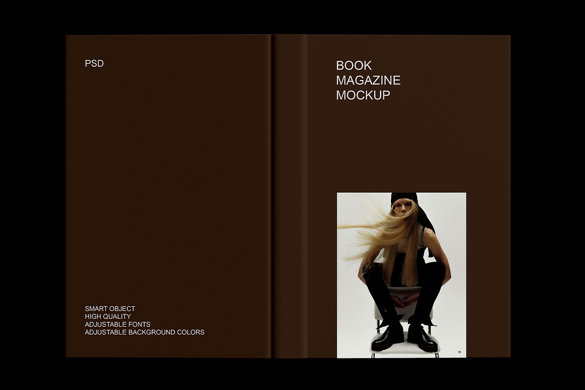Book - Magazine Mockup, a Magazine Template by Replika Machine (Photo 3 of 7)