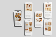 Instagram Post Mockup, a Print Template by safrizalstudio (Thumbnail 1 of 4)