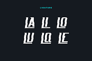Glitch Blazing Font, a Blackletter Font by QR Design Studio (Thumbnail 7 of 8)