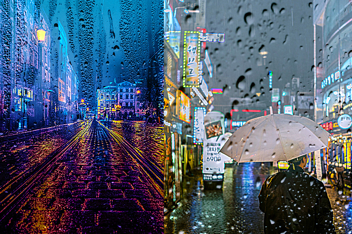 Wet Glass Effect Photoshop Action, an Action Add-On by Studio Retouch (Photo 16 of 16)