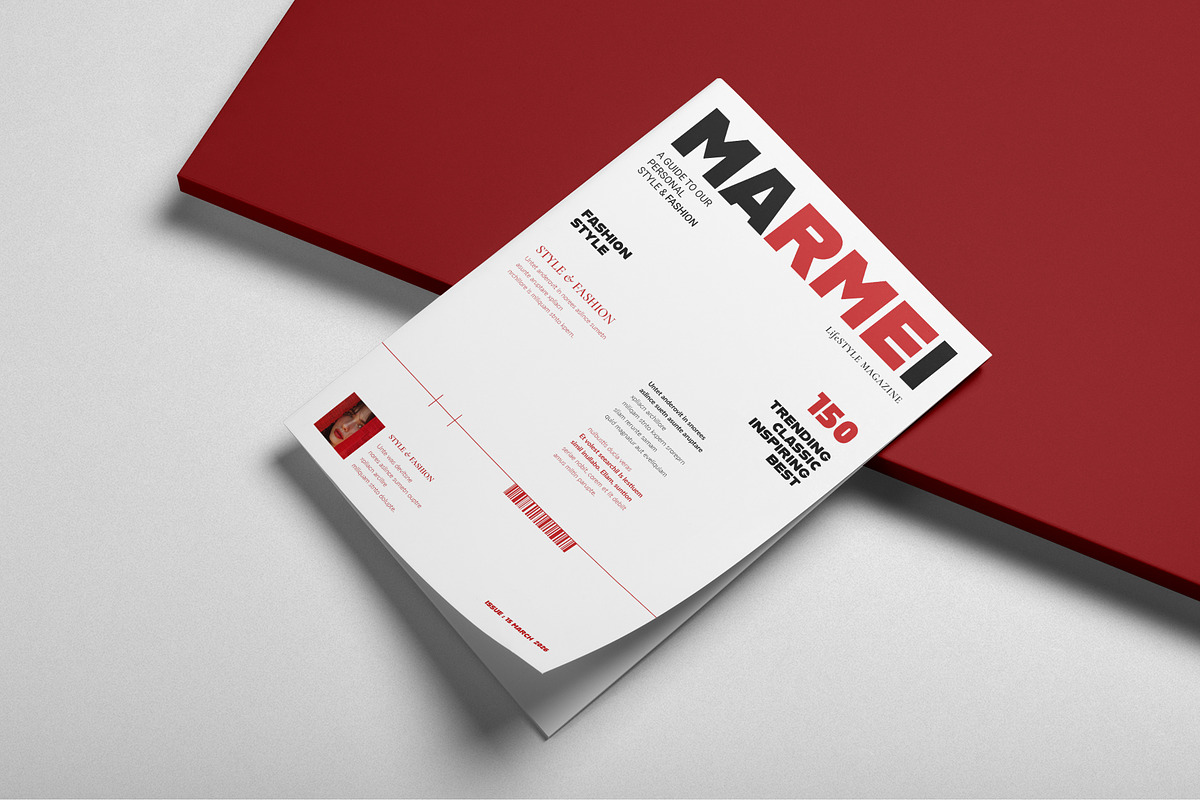Lifestyle Magazine Template, a Magazine Template by ElvinPrint (Photo 6 of 19)