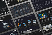ManuFlex Advanced Manufacturing, an UI Kit Template by Creative Perspective (Thumbnail 6 of 7)