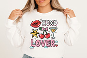 Valentine's Day Png, Cute XOXO Lover, an Illustration by Designking (Thumbnail 2 of 6)