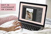 Fashion Ecommerce Email Template PSD, an Email Template by KikiBunnyCreative (Thumbnail 4 of 7)