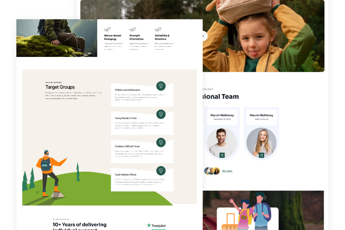 WildLife - Landing Page Figma Design, an UI Kit Template by ArtGalaxy (Photo 3 of 3)