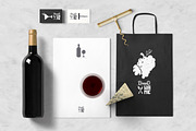 4 Liquor store/Bar Logos, a Branding & Logo Template by Zhemchuzhina (Thumbnail 1 of 4)