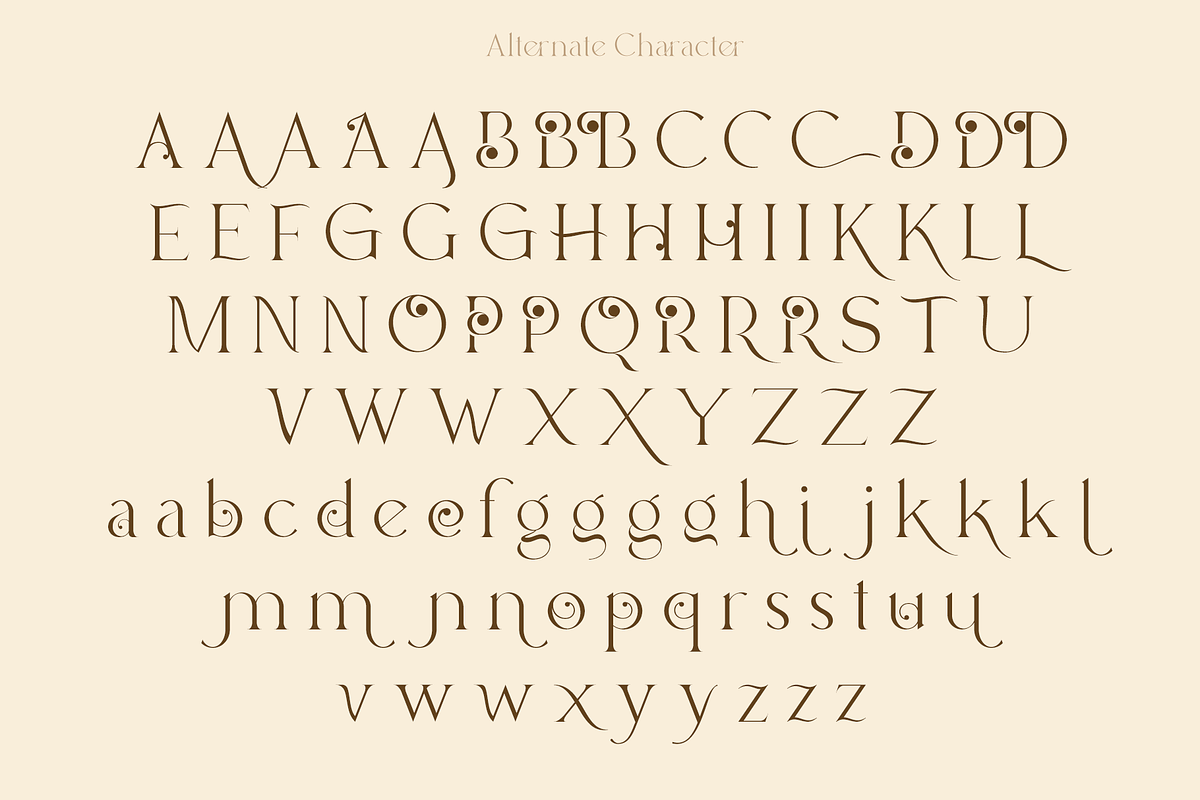 Lucky Change - Luxury Serif Font, a Serif Font by Youthlabs Studio (Photo 17 of 20)