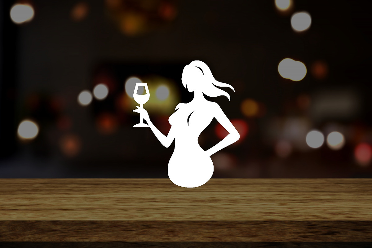 Elegant Lady Wine Logo, a Branding & Logo Template by Luxury Logos (Photo 2 of 4)