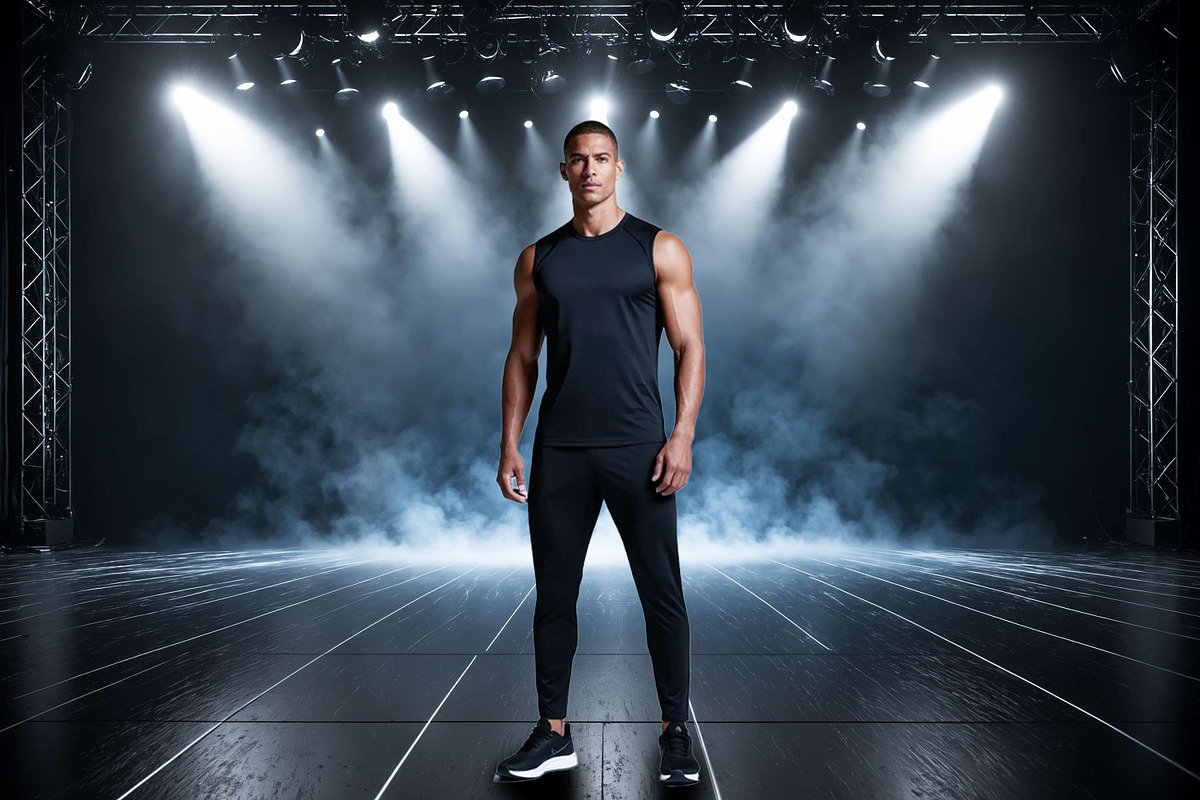 Athlete Spotlight Digital Backdrops, a Background Graphic by 3Motional (Photo 8 of 12)