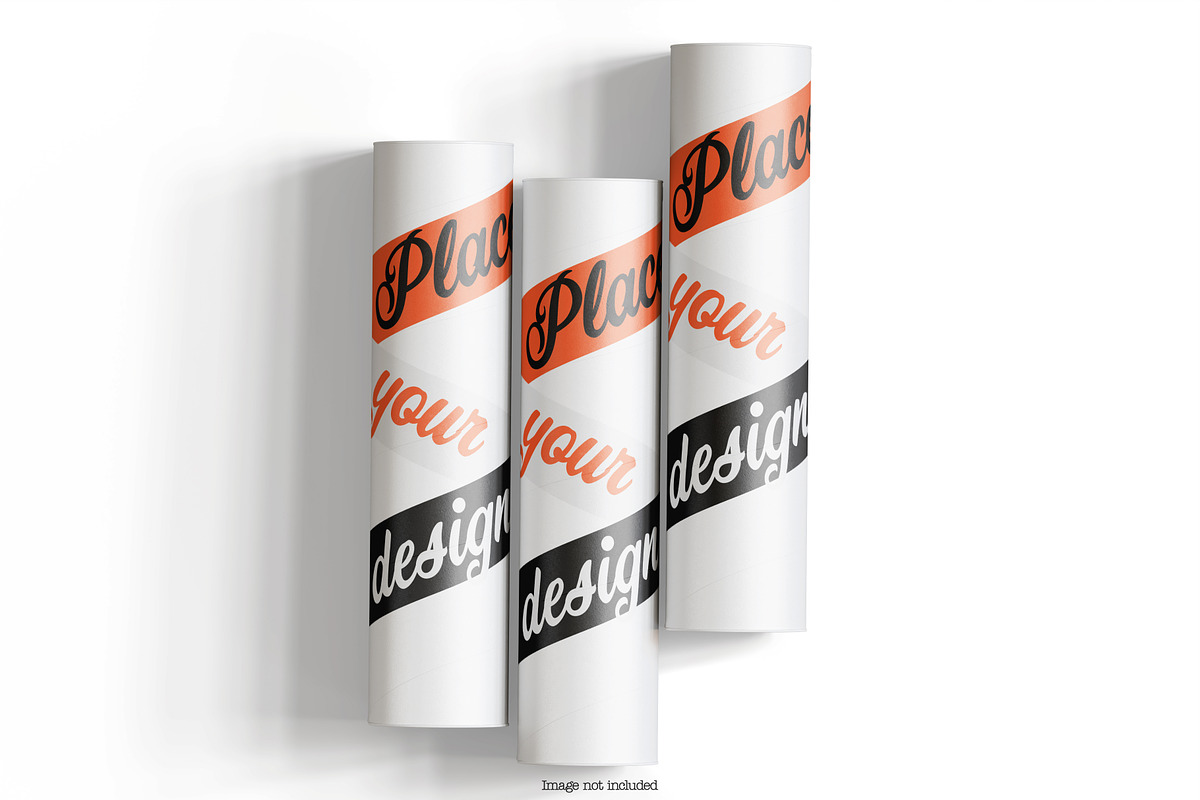 Paper tube packaging mockup bundles, a Packaging Mockup by Ambo Ampeng (Photo 31 of 32)
