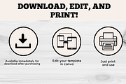 Editable Boarding Pass Template, a Card Template by YasdeyDesigns (Thumbnail 3 of 6)