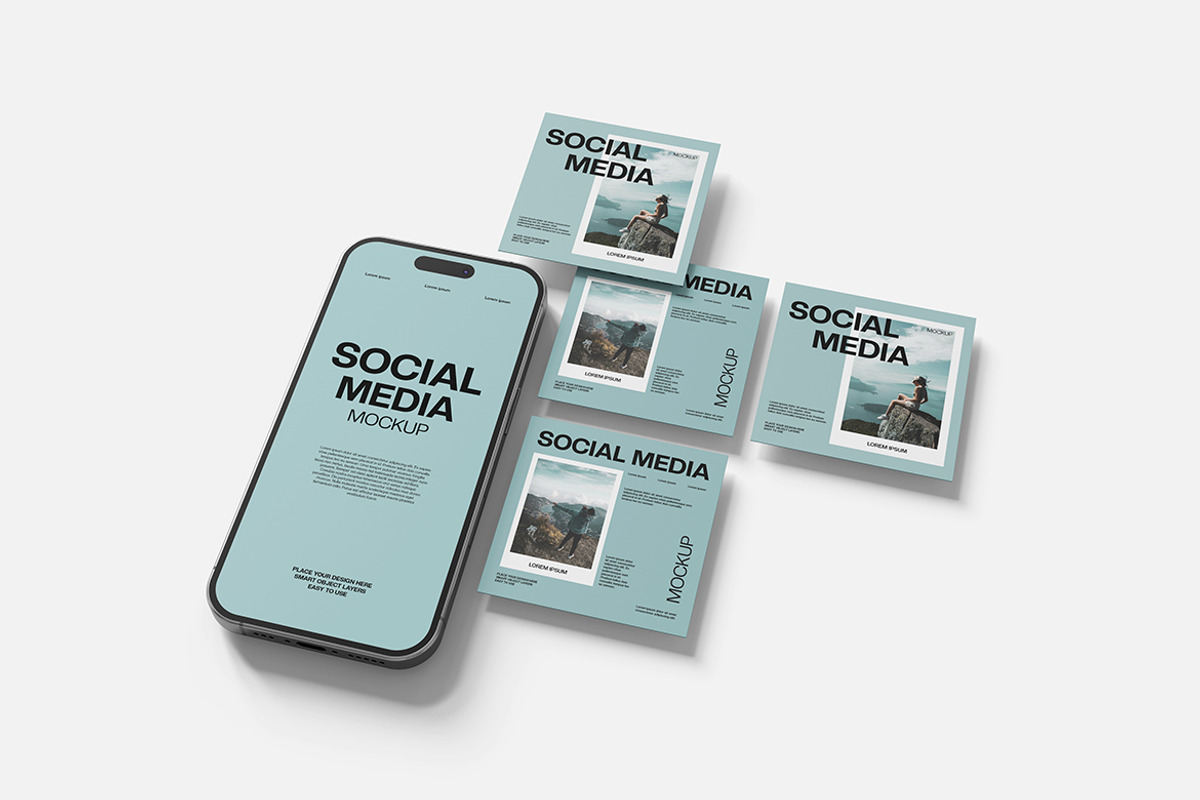 Social Media Mockup, a Product Mockup by Indah (Photo 3 of 6)