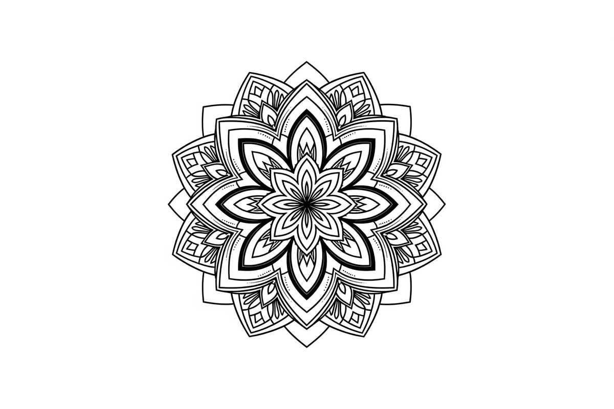 Mandala Flower SVG Bundle, an Illustration by Creativeshirt (Photo 22 of 31)