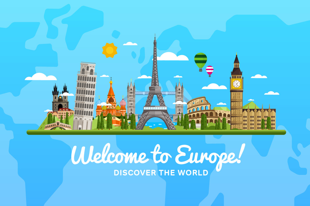 Most famous landmarks of the world, an Illustration by Alfazet Chronicles (Photo 5 of 12)