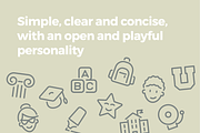 Education Icons — Pixi Line, an Outline Icon by Scott Dunlap (Thumbnail 2 of 9)