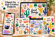 Boho Hand Drawn Clipart Bundle, a Decorative Illustration by Anna Studio (Thumbnail 12 of 12)