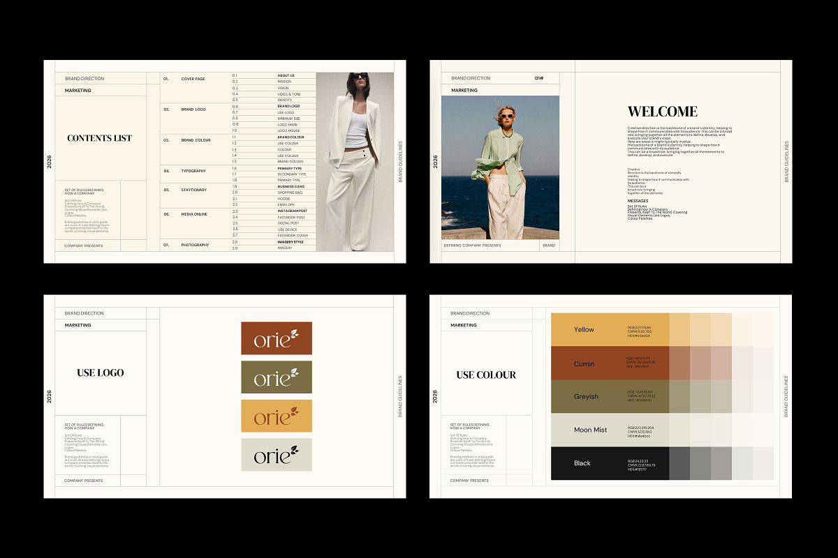 Brand Guidelines Template, a Presentation Template by Studio Industry (Photo 8 of 10)