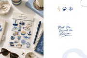 Coastal Charm | Vector Icons Set, a Decorative Illustration by Nutalin Art (Thumbnail 10 of 16)