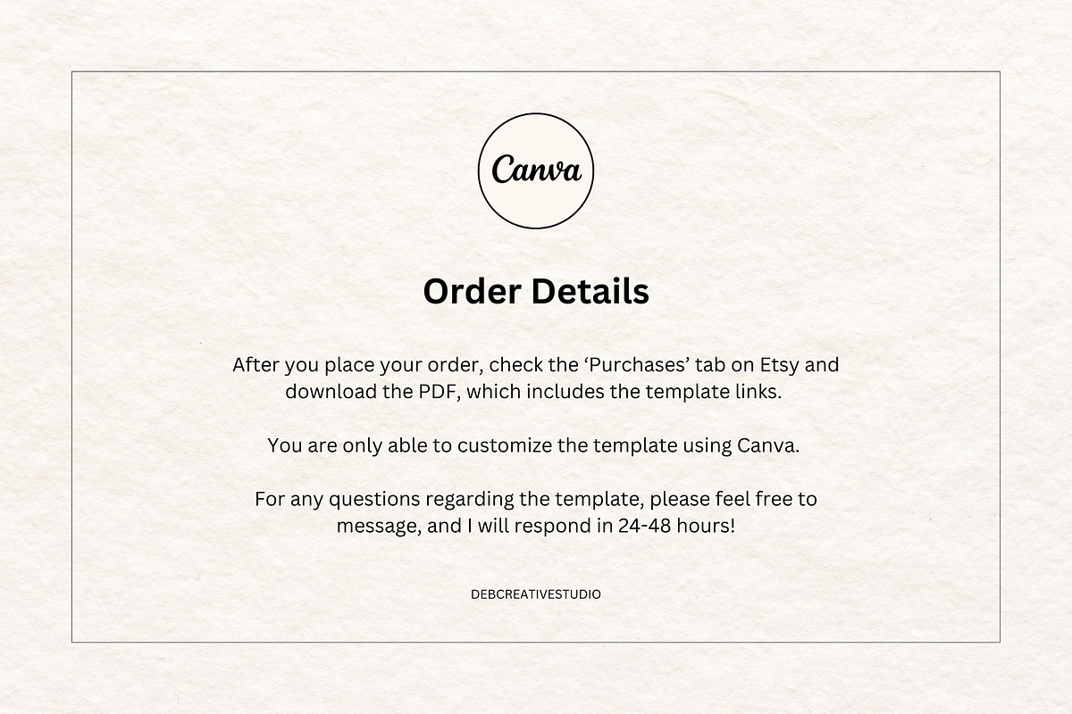 Canva Email Newsletter Templates, an Email Template by Deb Creative Studio (Photo 7 of 8)