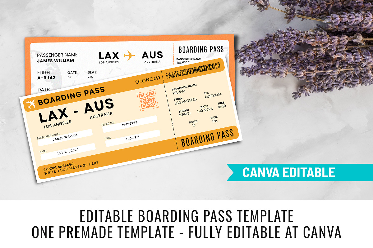 Australia Trip Surprise Gift Ticket, a Templates & Theme by Snapybiz (Photo 6 of 10)