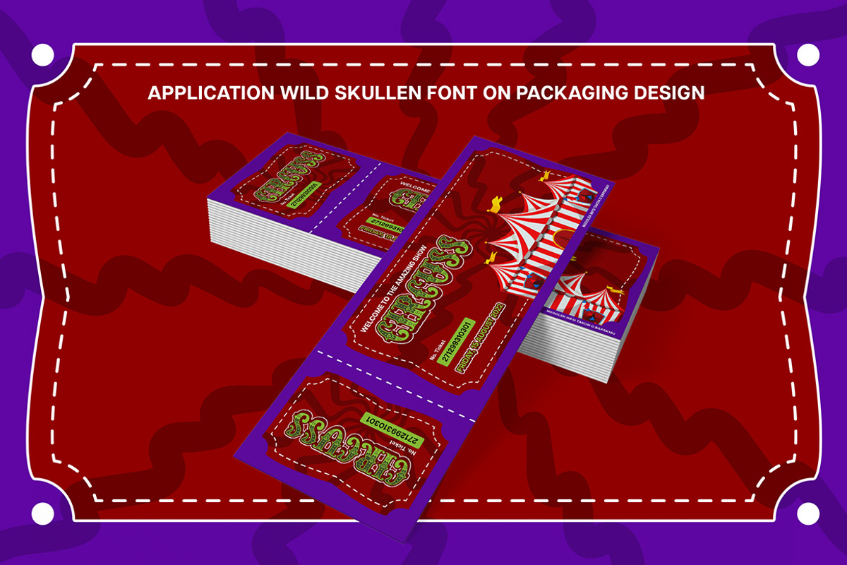 Wild Skullen - Slab Carnival Font, a Slab Serif Font by Brightone (Photo 9 of 10)