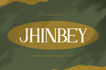 JHINBEY - Elegant Serif Font