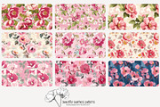 70 impasto floral seamless pattern, a Pattern Graphic by Poppy Lane Studio (Thumbnail 3 of 10)