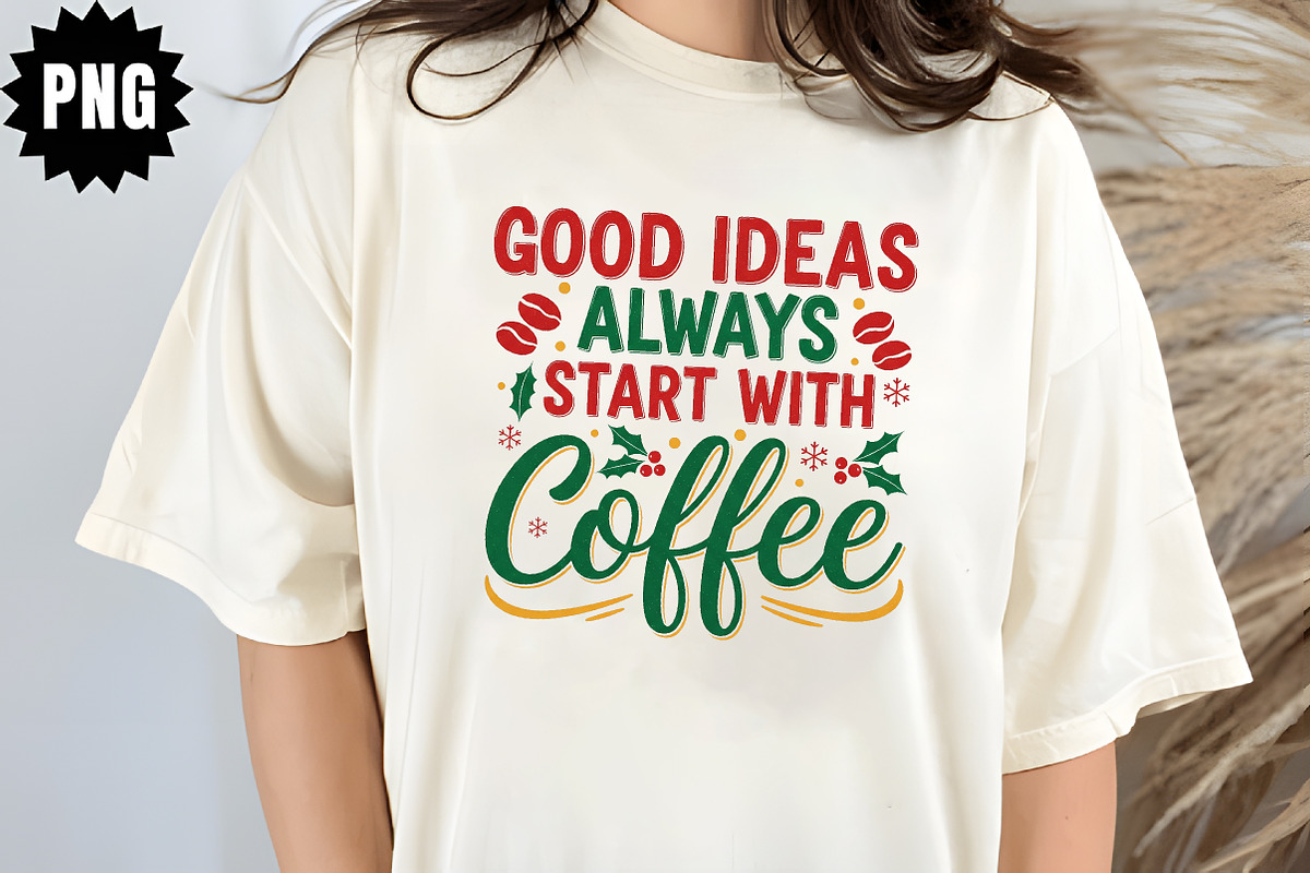 Christmas Coffee Quotes Bundle, an Illustration by RobertsArt (Photo 5 of 15)