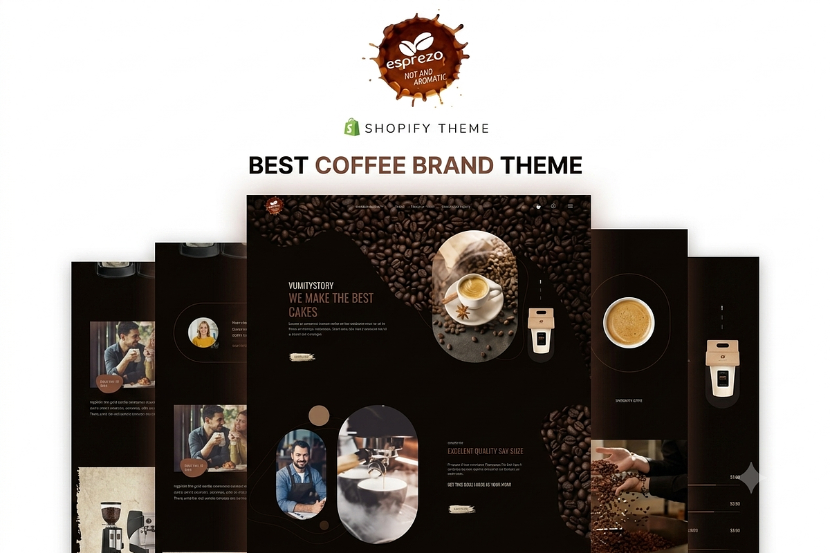 Esprezo - Coffee Shop Shopify Theme, a Shopify Template by ThemesRain (Photo 2 of 3)