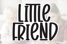 Little Friend | Script Font