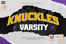 AZN Knuckles Varsity