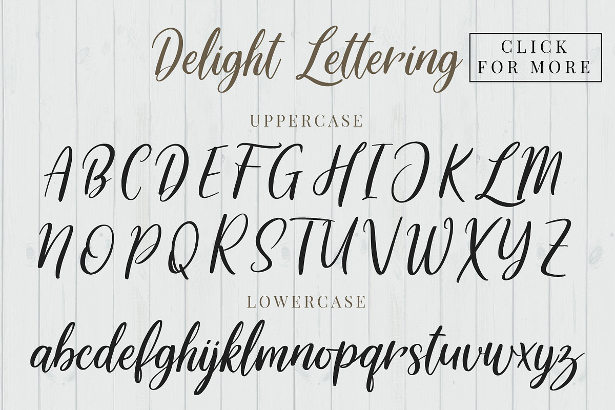 Delight Lettering Bundle, a Sans Serif Font by Konstantine Studio (Photo 11 of 12)
