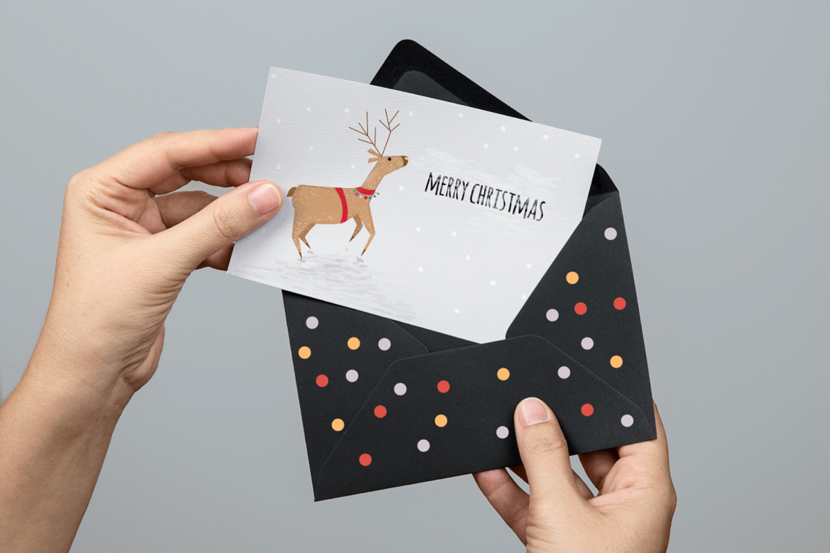 Christmas cards | vector & raster, a Card Template by Artem Vorotnikov (Photo 8 of 9)