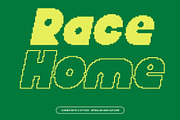 CS Grant Pixel, a Sans Serif Font by Craft Supply Co. (Thumbnail 5 of 8)