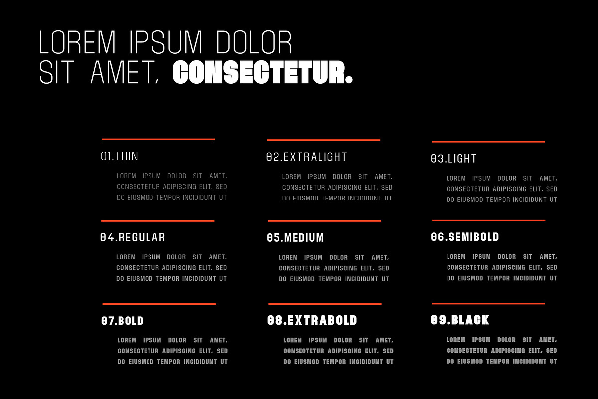 Kontesa Display Typeface, a Sans Serif Font by Foxtype (Photo 3 of 12)