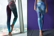 100 Leggings Mock-Up #20, a Bottom Mockup by Freeman Studio (Thumbnail 20 of 58)